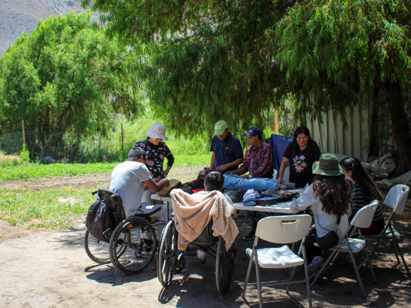 Despedimos el año con jornada literaria en el Huerto Inclusivo de Alto del&nbsp;Carmen